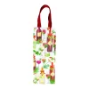 A Christmas Toast Wine & Bottle Gift Bags - 1 Each