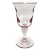 Acrylic Flared Light Rose Water Glass - 1 Water Glass