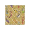 A History of Shoes Paper Cocktail Napkins in Gold - 20 Per Package