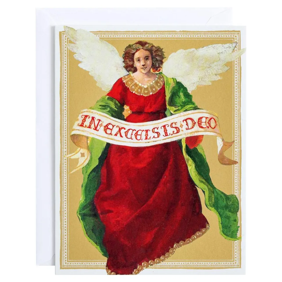 Angel Large Boxed Christmas Cards - includes 15 Boxed Christmas Cards & Envelopes