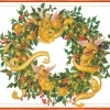 Angel Wreath Large Boxed Christmas Cards - includes 15 cards & envelopes