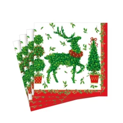 Animal Topiaries Paper Cocktail Napkins - 20 Per Package