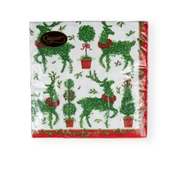 Animal Topiaries Paper Luncheon Napkins - 20 Per Package