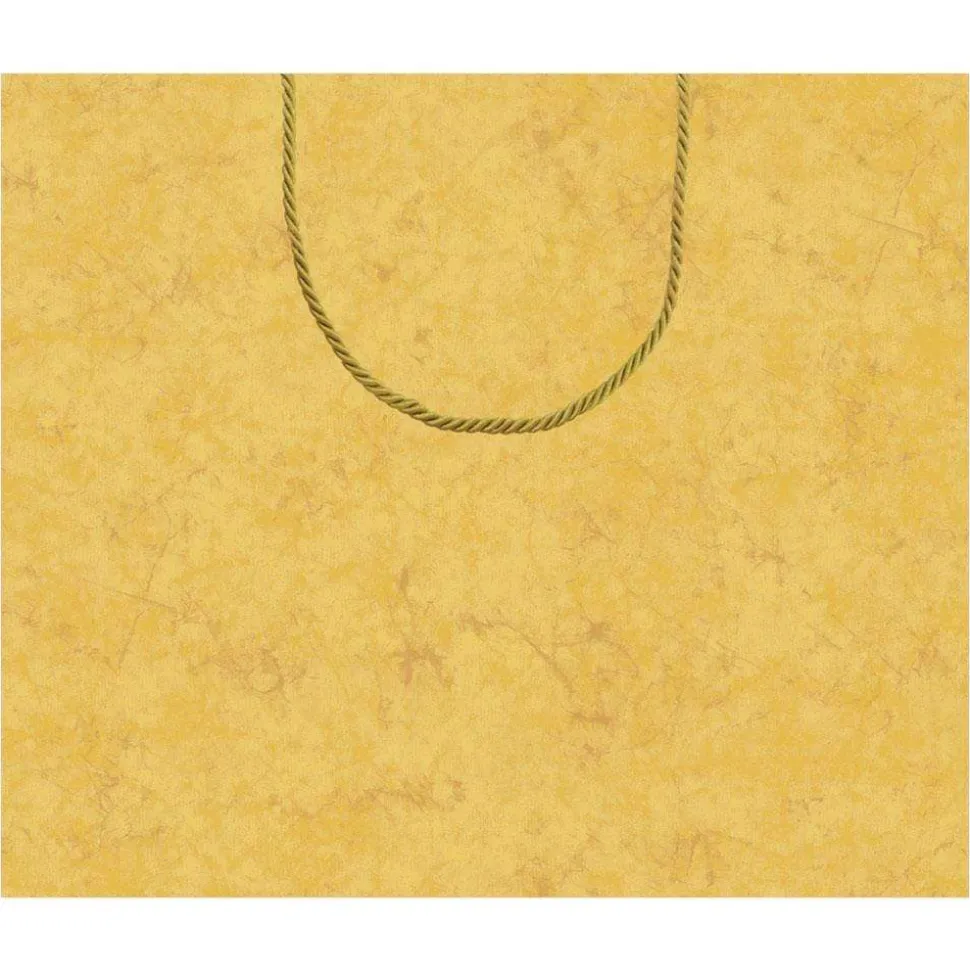 Antique Gold Large Gift Bag - 1 Each