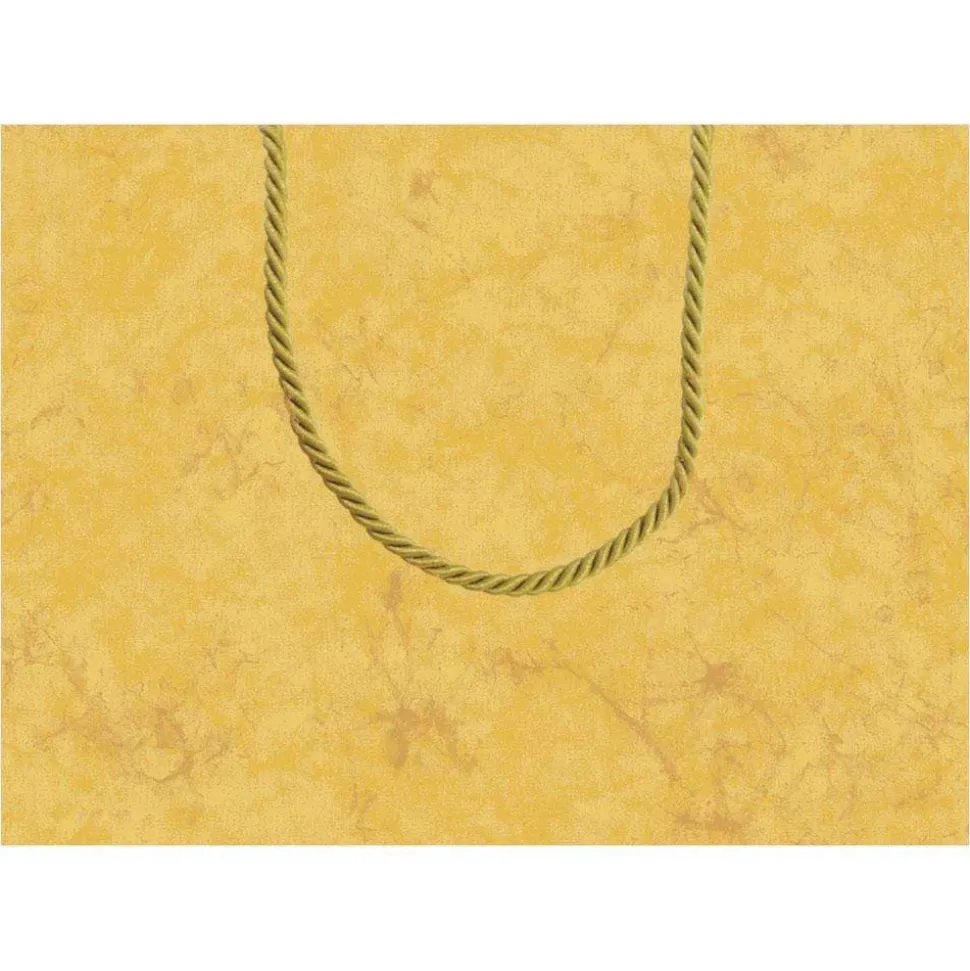 Antique Gold Small Gift Bag - 1 Each