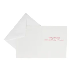 Baby Angel With Wreath Petite Boxed Christmas Cards - includes 15 cards & envelopes