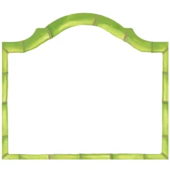 Bamboo Arch Die-Cut Place Cards - 8 Per Package