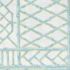 Bamboo Screen Robin's Egg Paper Linen Dinner Napkins - 12 Per Package