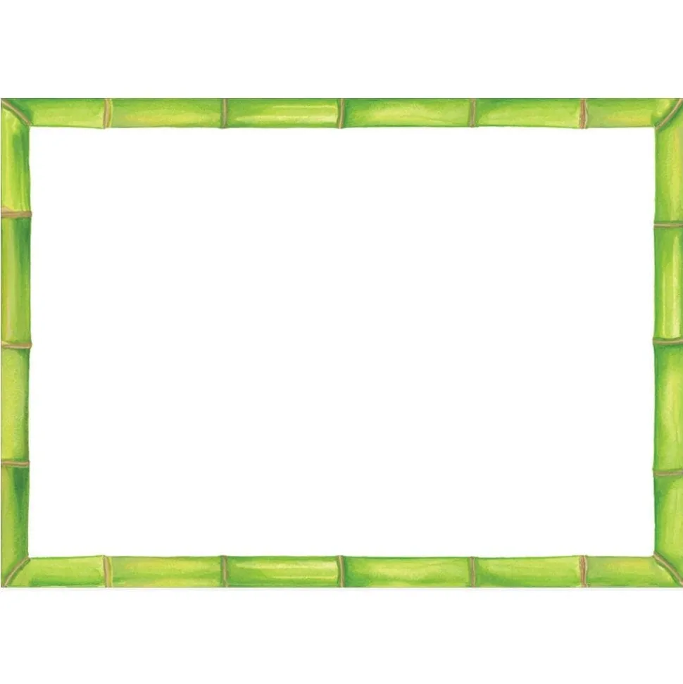 Bamboo Self-Adhesive Labels - 12 Per Package