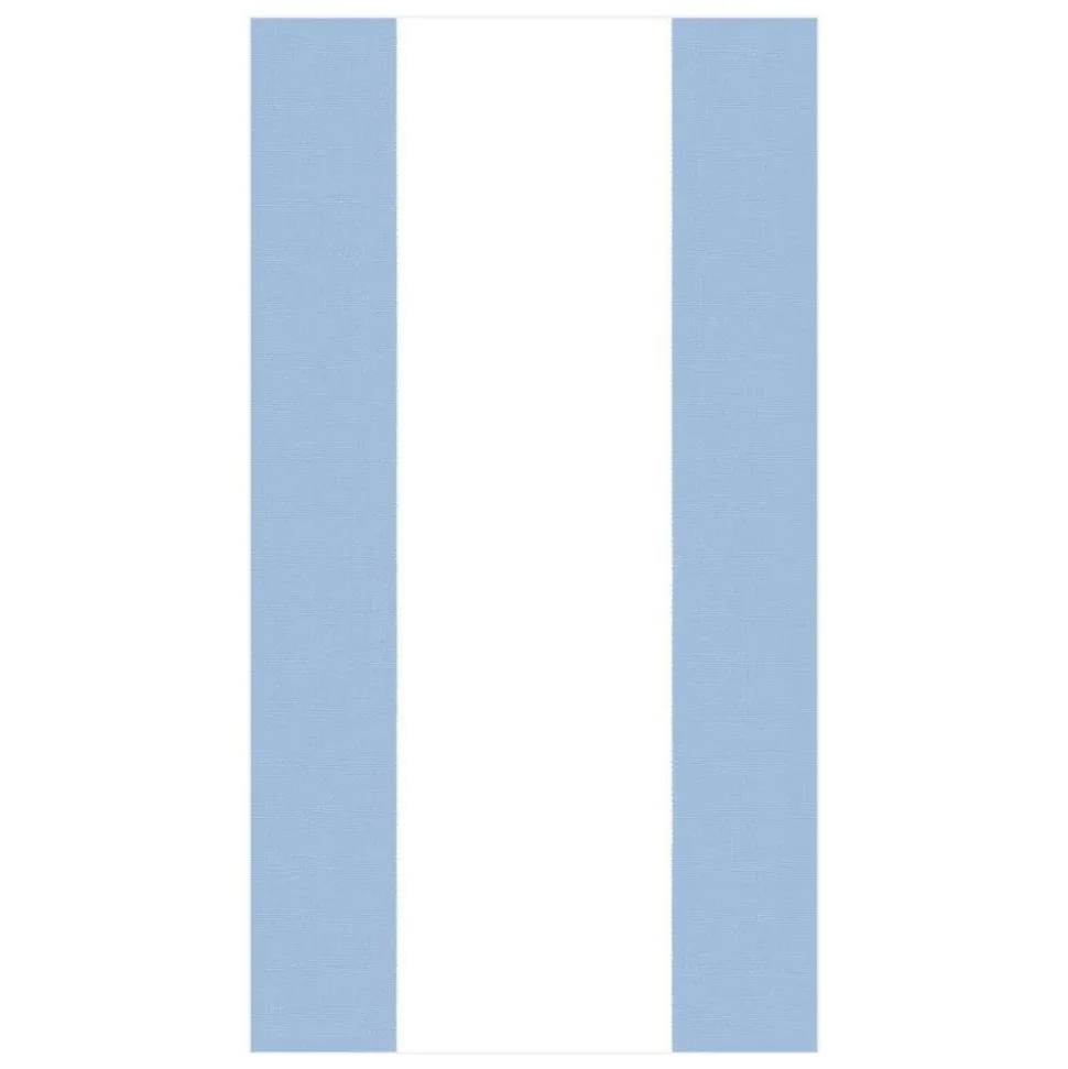 Bandol Stripe Light Blue Guest Towel - package of 15
