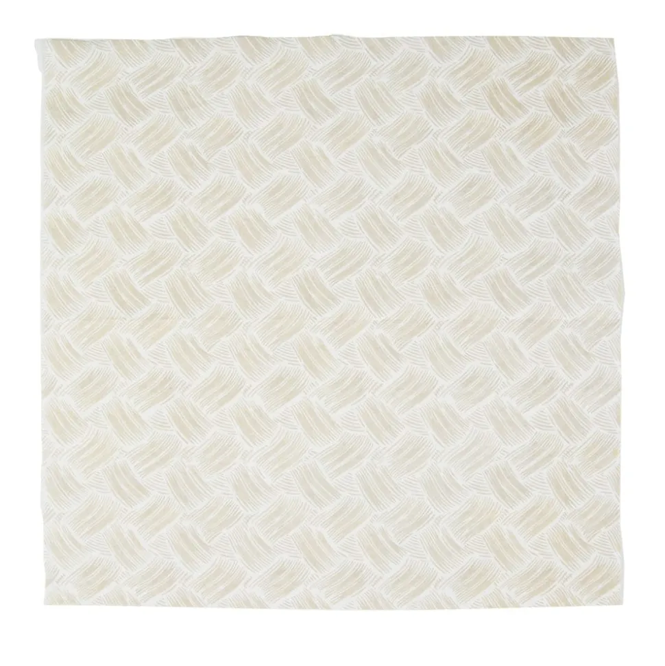 Basketry Flax Paper Linen Luncheon Napkins - 15 Per Package