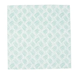 Basketry Mist Paper Linen Cocktail Napkins - 15 Per Package