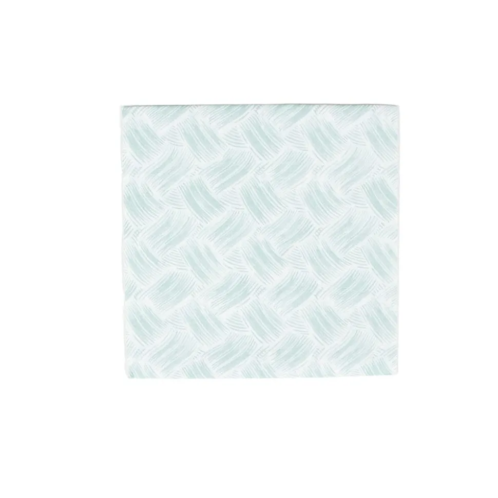Basketry Mist Paper Linen Luncheon Napkins - 15 Per Package