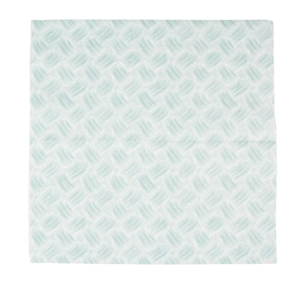 Basketry Mist Paper Linen Luncheon Napkins - 15 Per Package