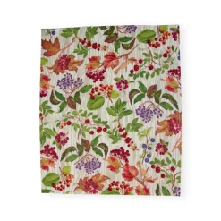 Berry Botanical Taupe Guest Towel Napkins - 15 Per Package