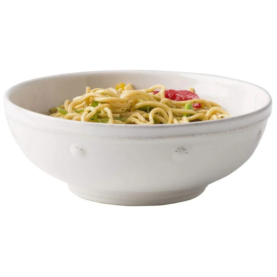 Berry & Thread Coupe Pasta Bowl - Whitewash