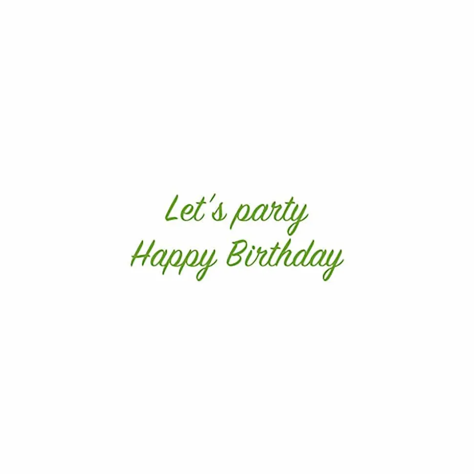 Birthday Party Animals - Set Of Six Greeting Cards And Envelopes