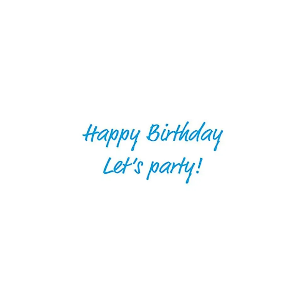 Birthday Party Animals - Set Of Six Greeting Cards And Envelopes