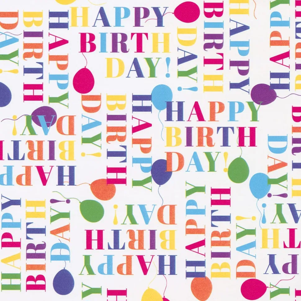 Birthday Surprise Gift Wrapping Paper - 30" x 8' Roll