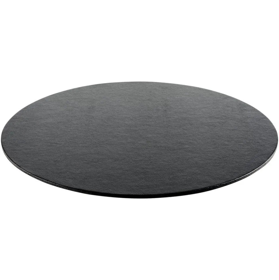 Black Lizard Felt-Backed Placemats - 2 Each