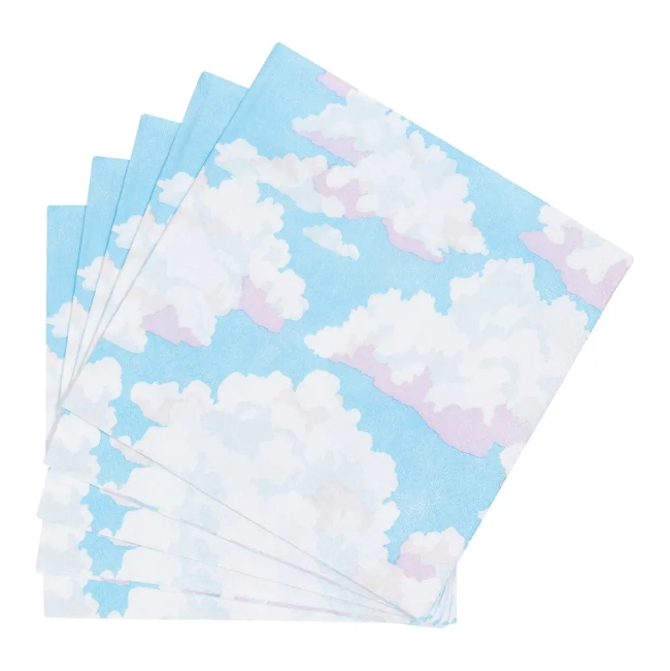 Blue Skies Cocktail Napkins - 20 Per Package