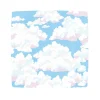 Blue Skies Square Paper Salad & Dessert Plates - 8 Per Package