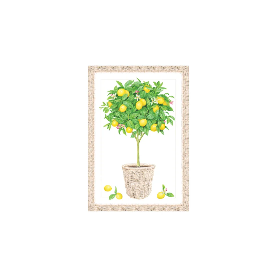 Botanical Blank - Set Of Six Greeting Cards And Envelopes