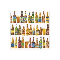99 Bottles Paper Cocktail Napkins - 20 Per Package