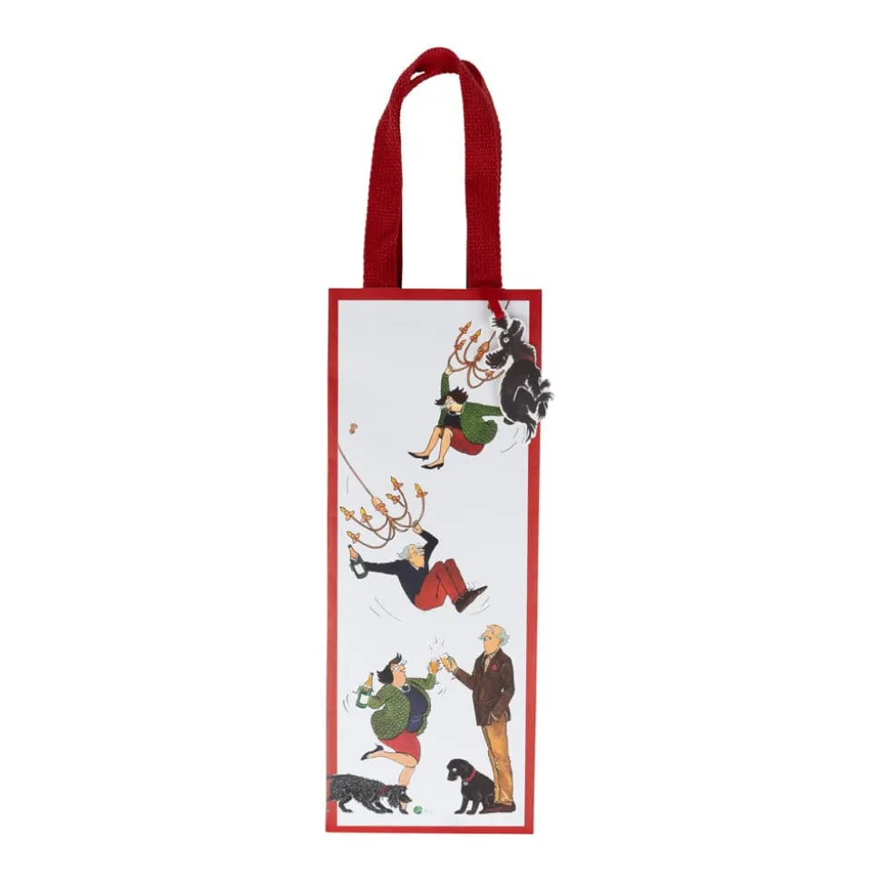 Bottoms Up Wine & Bottle Gift Bags - One Gift Bag Included