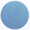 Braided Round Placemat in Denim - 1 Each