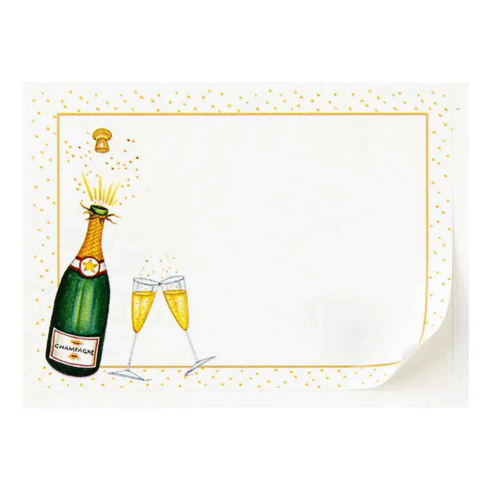 Bubbly Self-Adhesive Labels - 12 Per Package