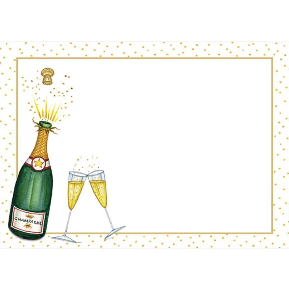 Bubbly Self-Adhesive Labels - 12 Per Package