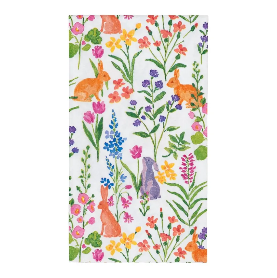 Bunny Field Guest Towel Napkins - 15 Per Package