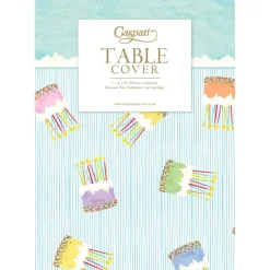 Cake Frosting-Paper Linen Cloth Table Covers - includes 1 Cloth Table Covers