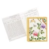 Chinese Wallpaper Bridge Tally Sheets in Blue - 12 Per Package