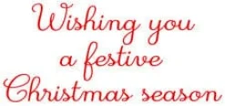 Christmas Cheer with Santa & Reindeer Small Boxed Christmas Cards - includes 15 cards & envelopes