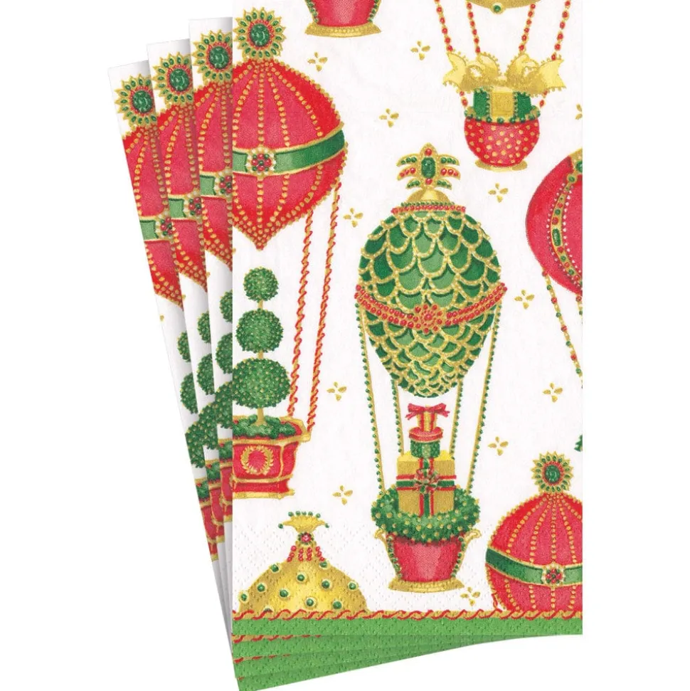 Christmas in the Air Paper Guest Towel Napkins - 15 Per Package