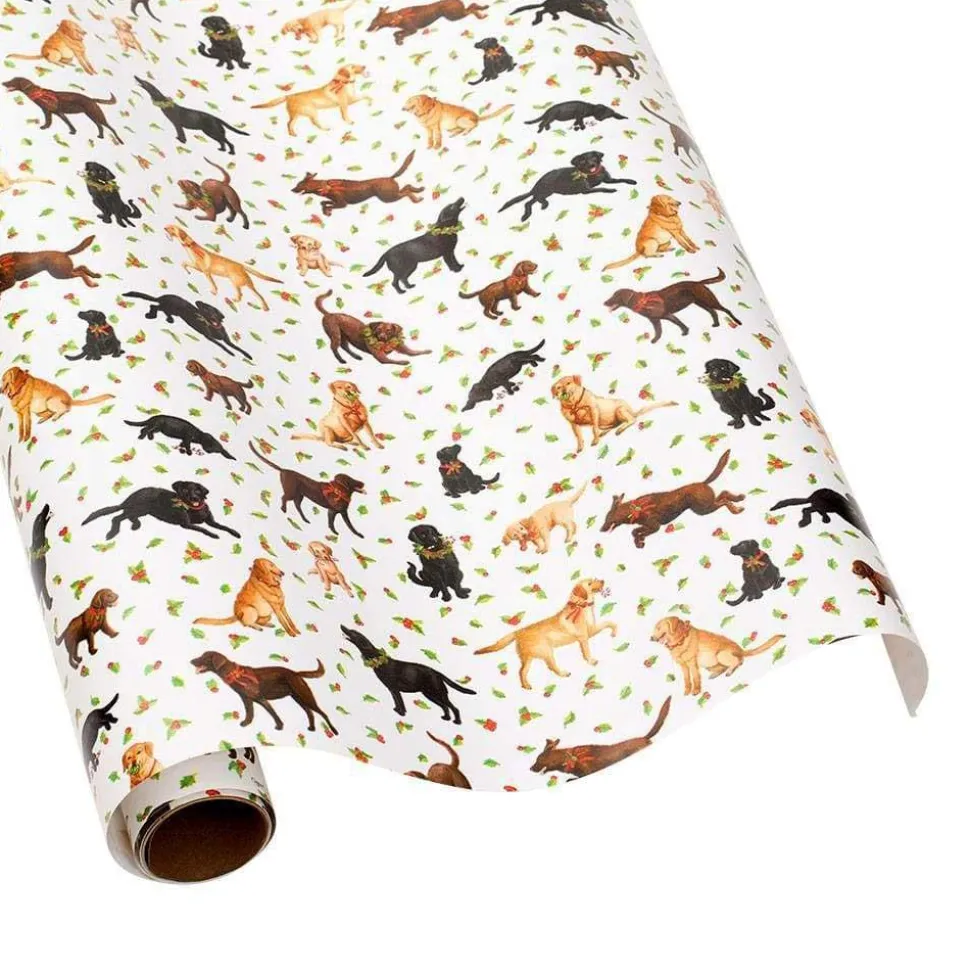 Christmas Labs Gift Wrapping Paper - 30" x 8' Roll
