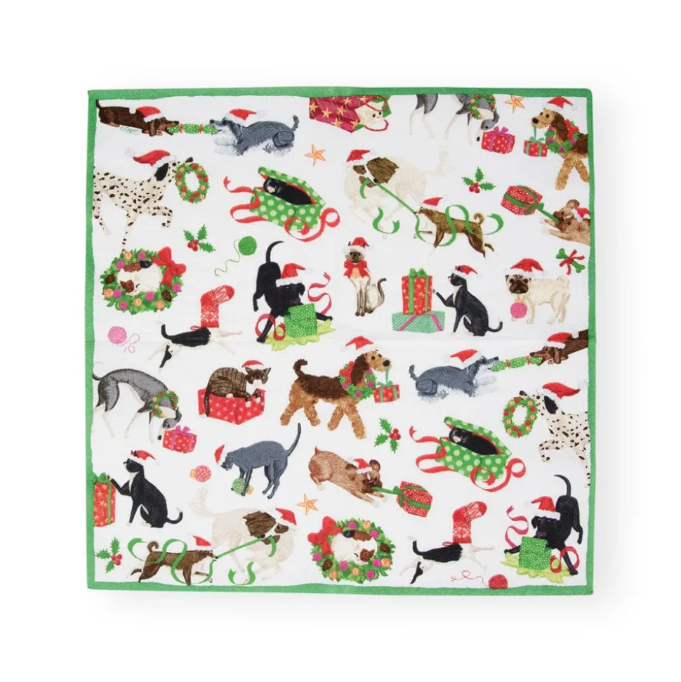Christmas Mischief Luncheon Napkins - 20 Per Package