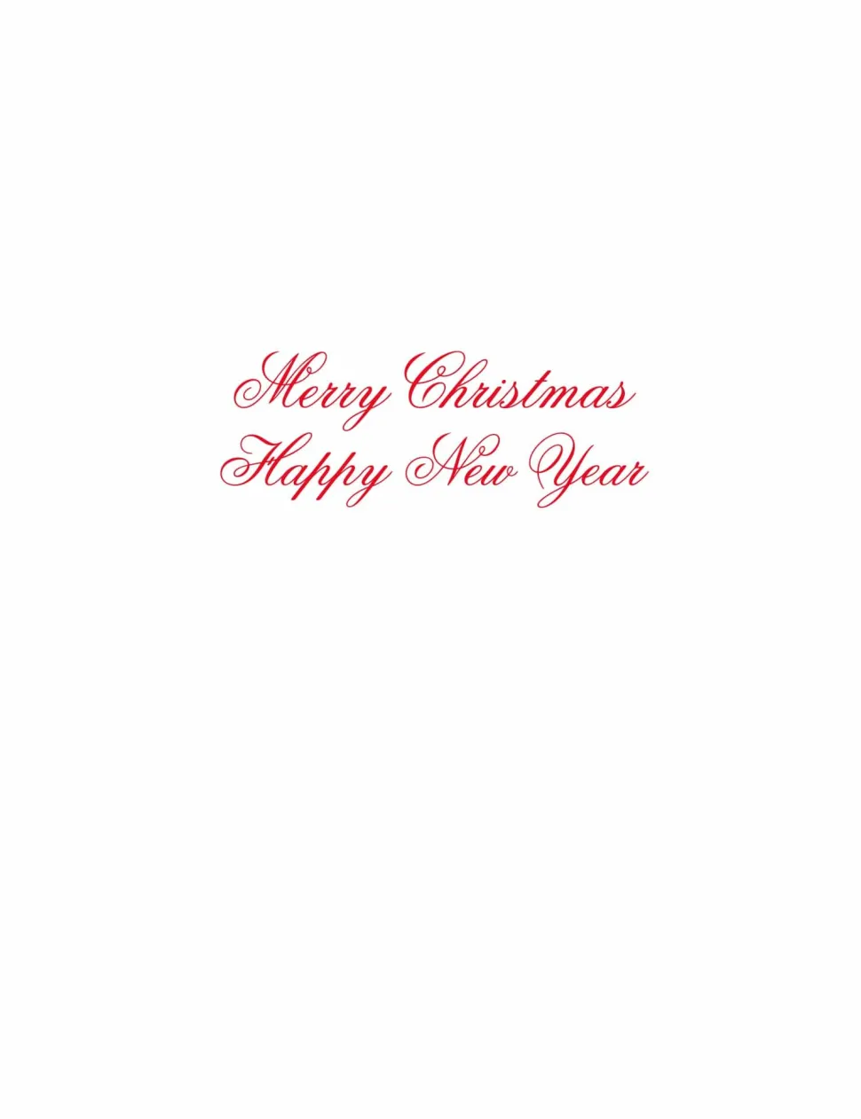 Christmas Tree Embossed Large Boxed Christmas Cards - includes 10 cards & envelopes