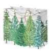 Christmas Trees with Lights Large Gift Bag - 1 Each