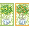 Citrus Topiaries Large Type Playing Cards - 2 Decks Included