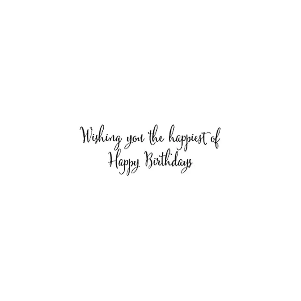 Classic Birthday - Set Of Six Greeting Cards And Envelopes
