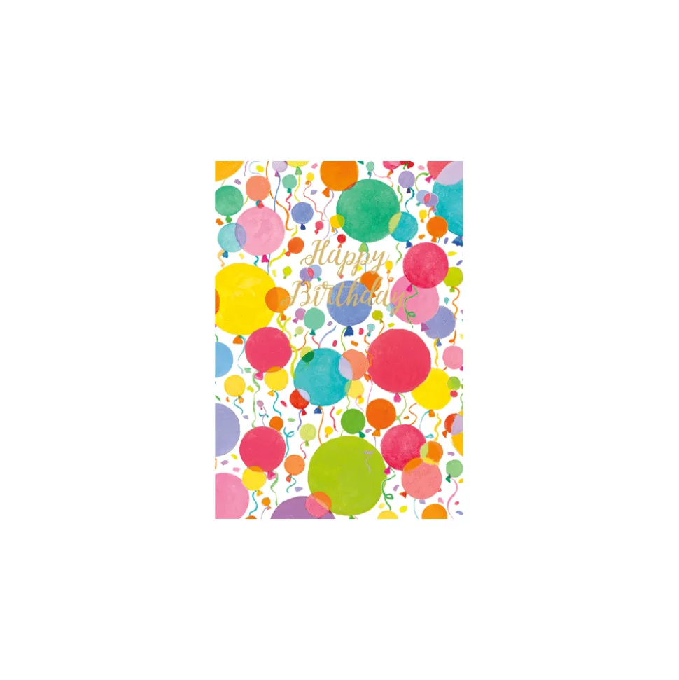 Classic Birthday - Set Of Six Greeting Cards And Envelopes