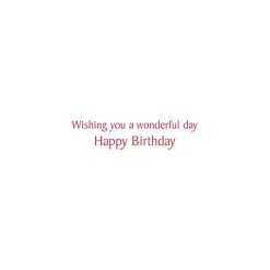 Classic Birthday - Set Of Six Greeting Cards And Envelopes