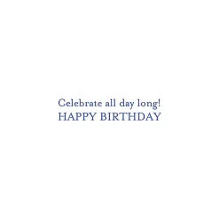 Classic Birthday - Set Of Six Greeting Cards And Envelopes
