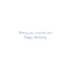 Classic Floral - Birthday Set Of Six Greeting Cards And Envelopes