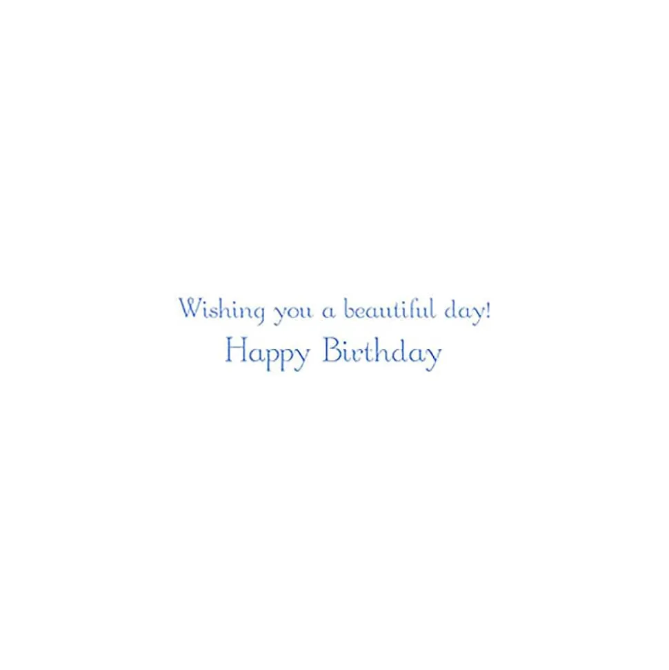 Classic Floral - Birthday Set Of Six Greeting Cards And Envelopes