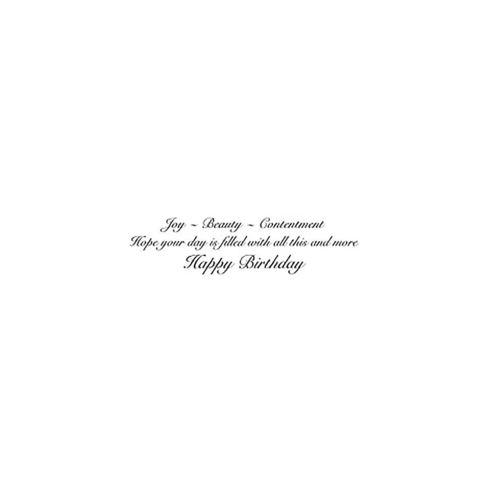 Classic Floral - Birthday Set Of Six Greeting Cards And Envelopes