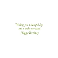 Classic Floral - Birthday Set Of Six Greeting Cards And Envelopes